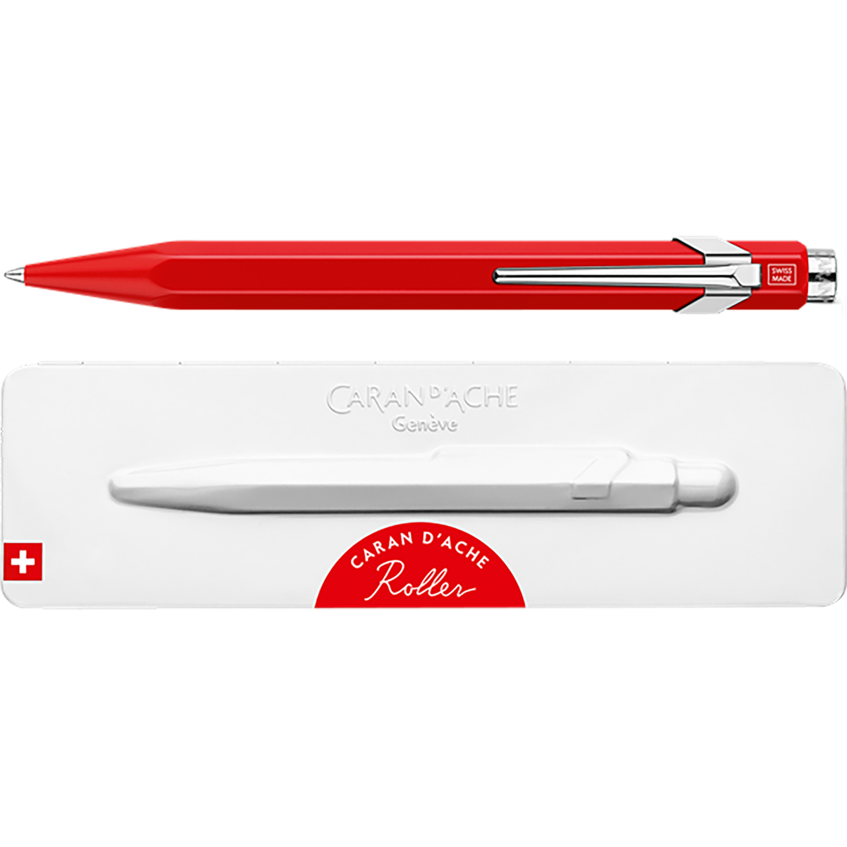 Caran d'Ache 849™ Rollerball Pen - White-Pen Boutique Ltd