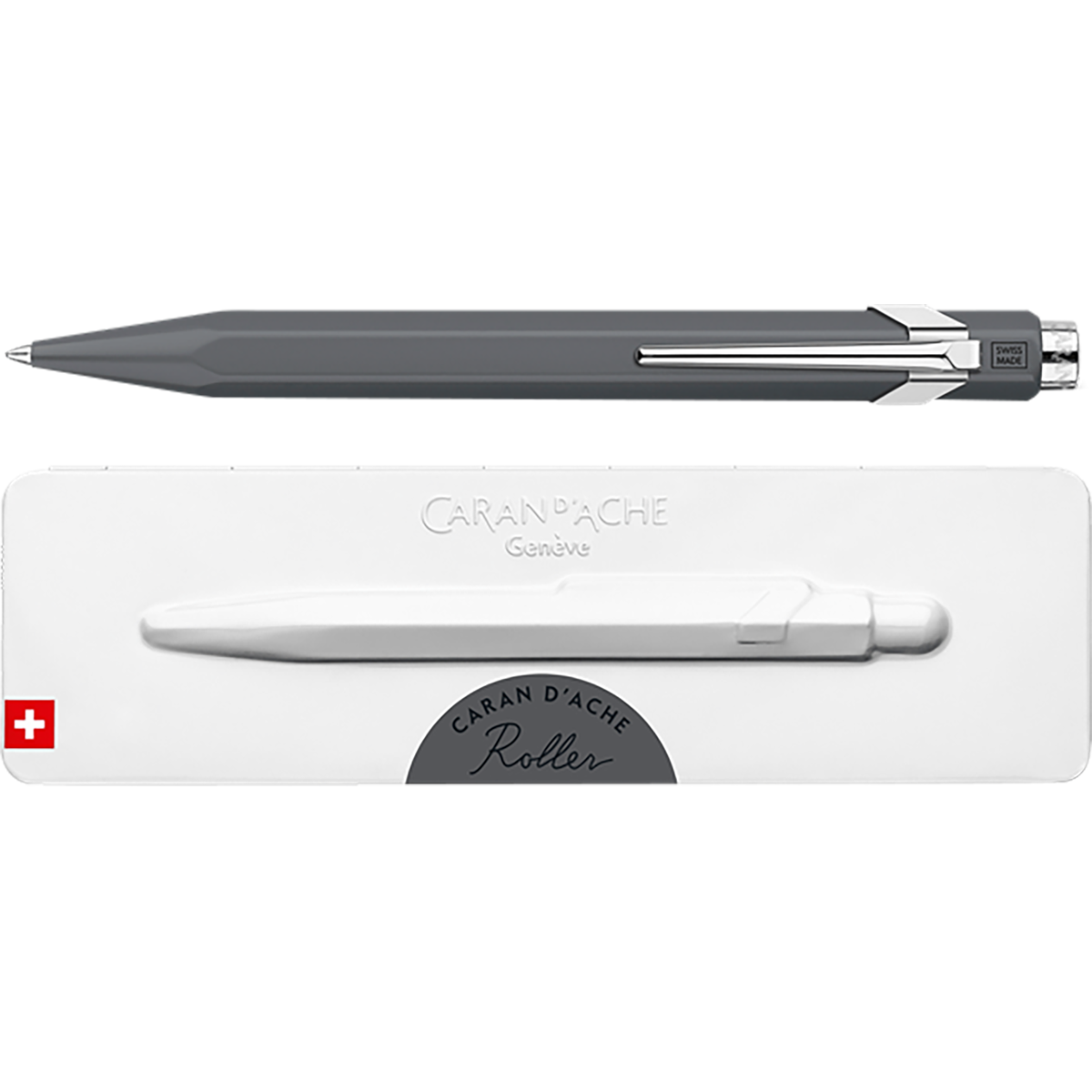 Caran d'Ache 849™ Rollerball Pen - White-Pen Boutique Ltd