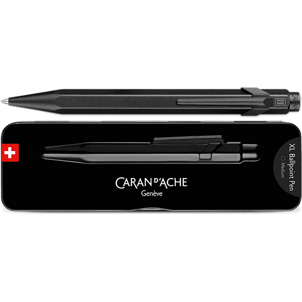 Caran d'Ache 849 XL Ballpoint Pen - Black Code-Pen Boutique Ltd