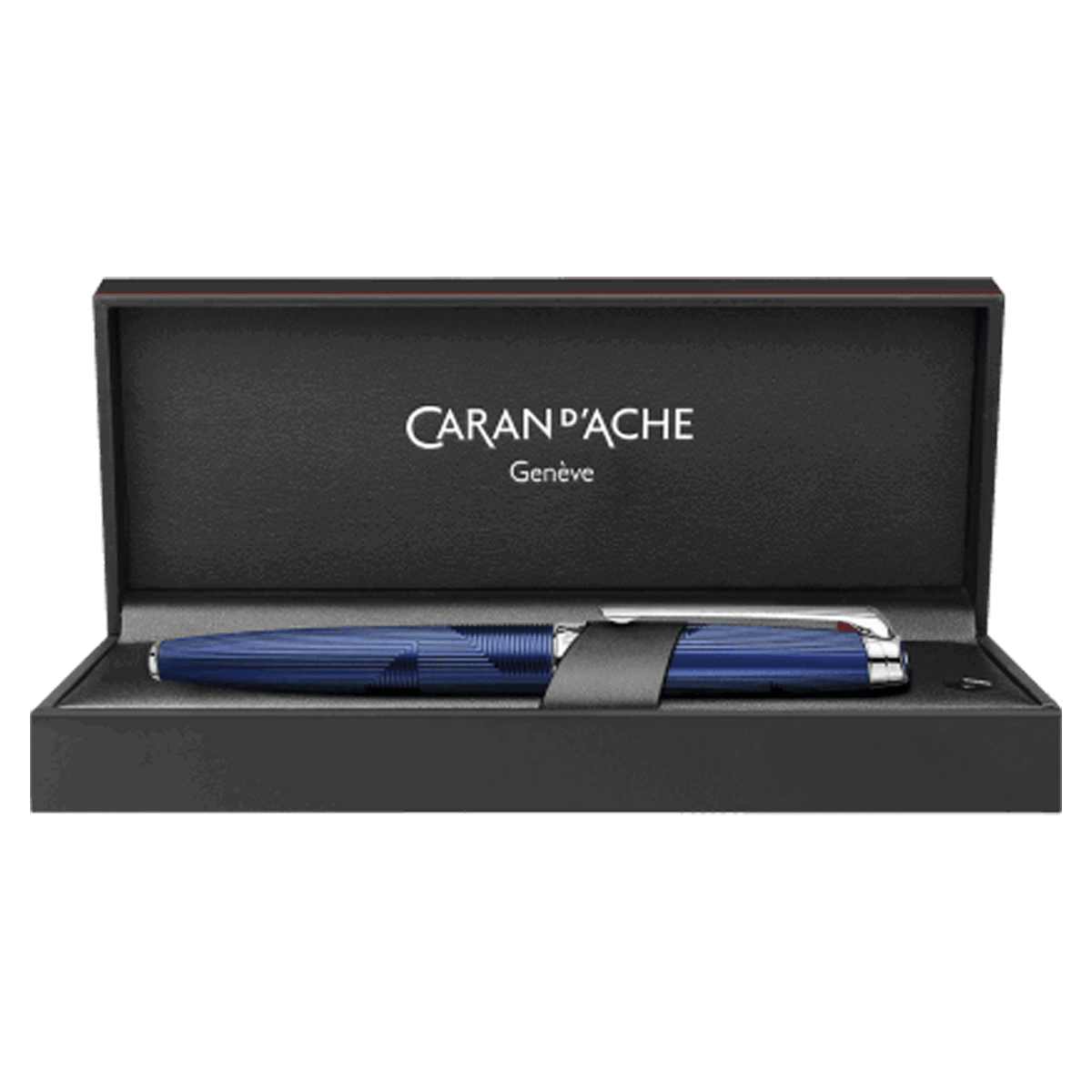 Caran d'Ache Leman Bleu Marin Fountain Pen - Pen Boutique Ltd