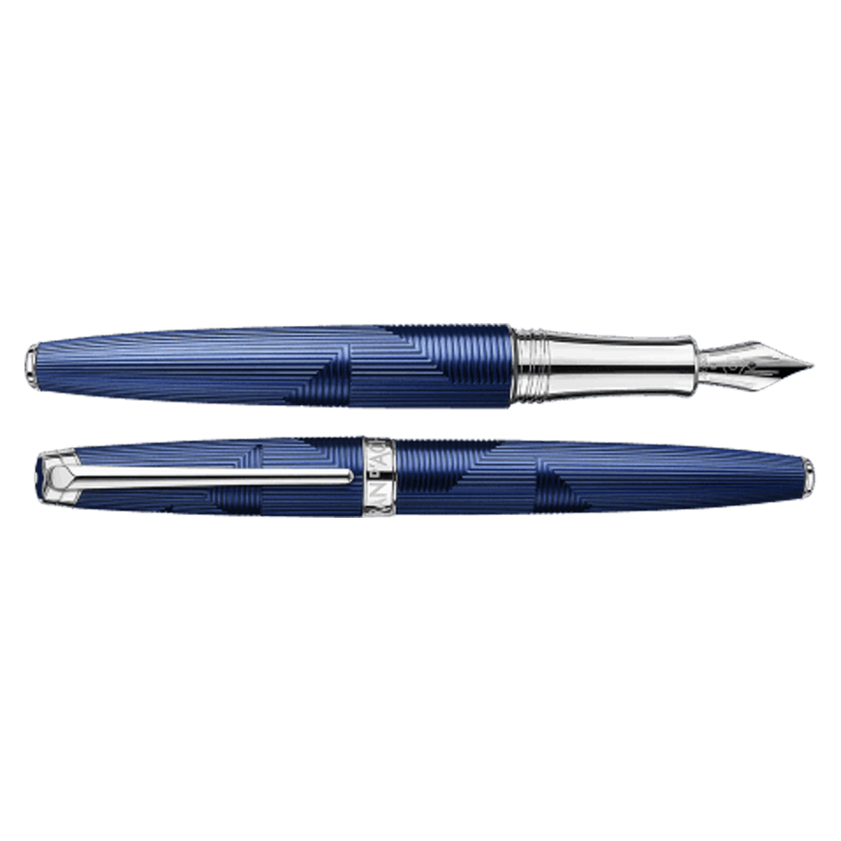 Caran d'Ache Leman Bleu Marin Fountain Pen - Pen Boutique Ltd