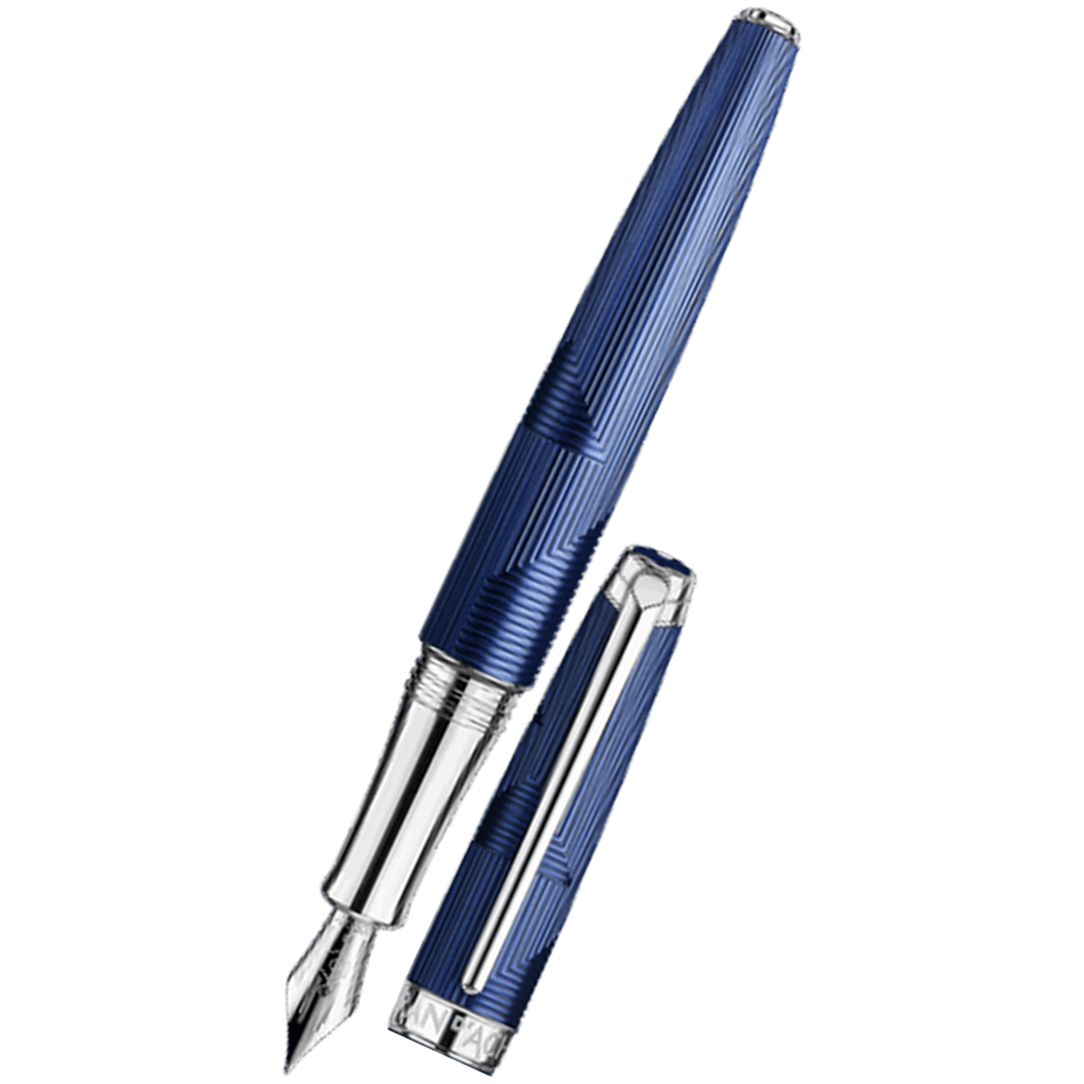 Caran d'Ache Leman Bleu Marin Fountain Pen - Pen Boutique Ltd