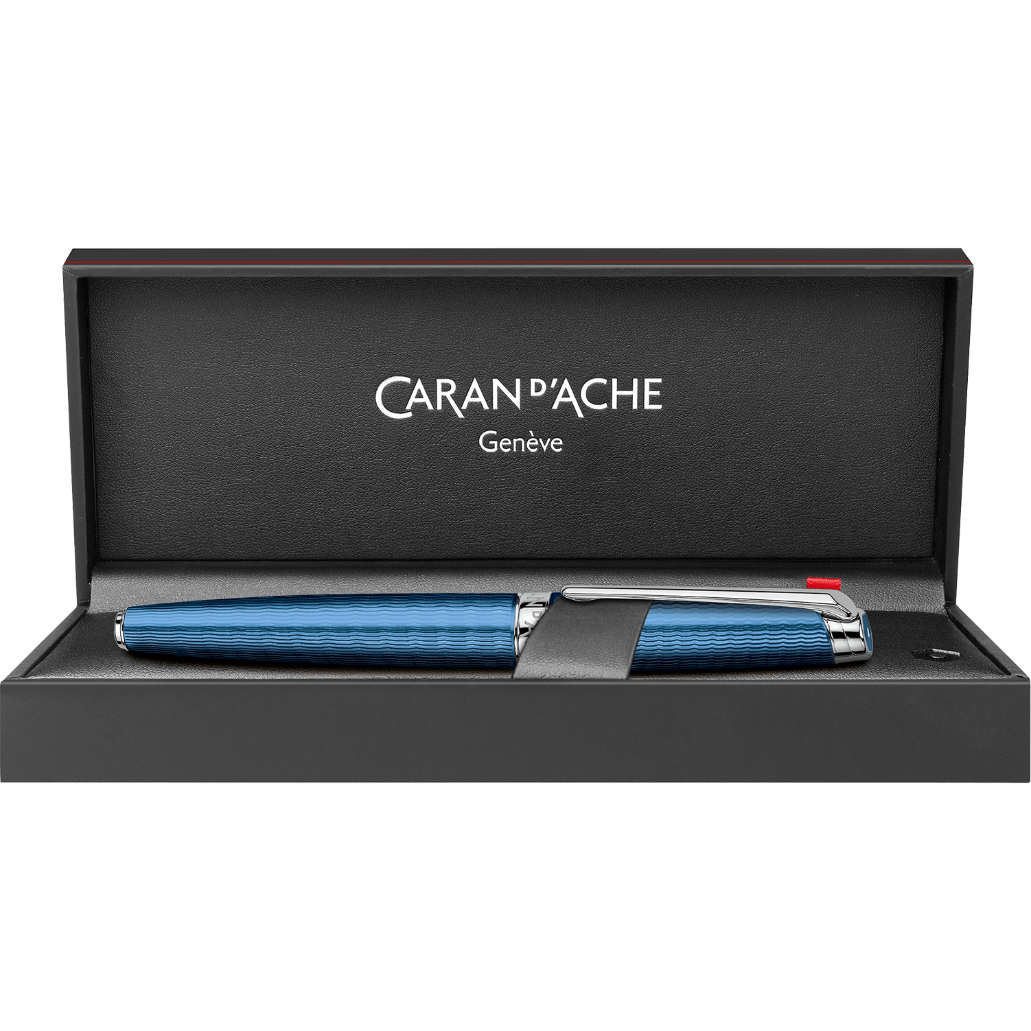 Caran d'Ache Leman Fountain Pen - Grand Bleu-Pen Boutique Ltd