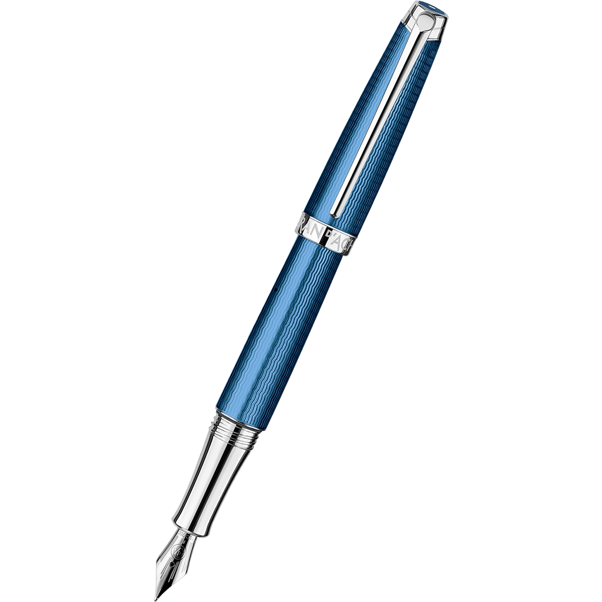 Caran d'Ache Leman Fountain Pen - Grand Bleu - Pen Boutique Ltd