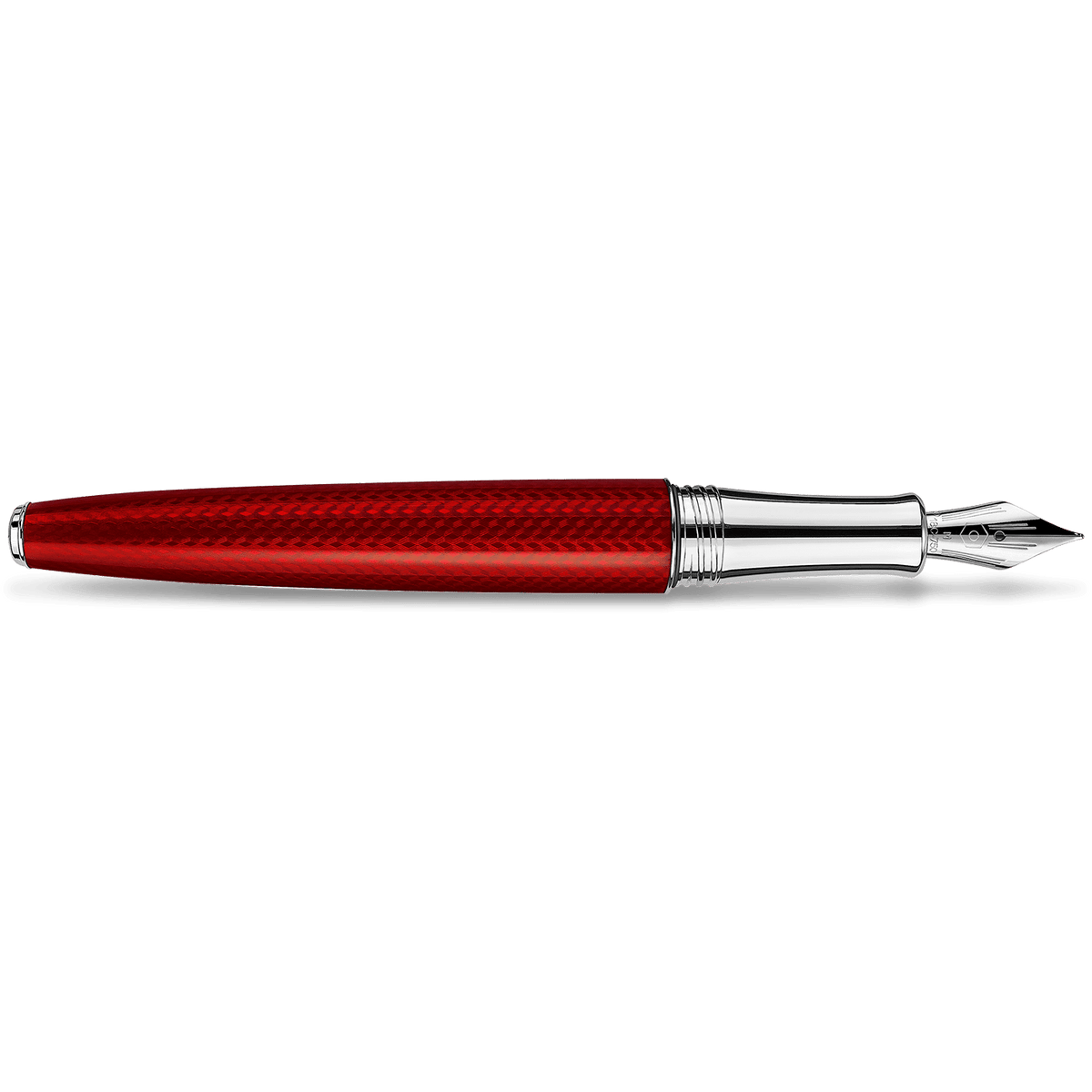 Caran d'Ache Leman V2 Rouge Carmin Fountain Pen - Pen Boutique Ltd