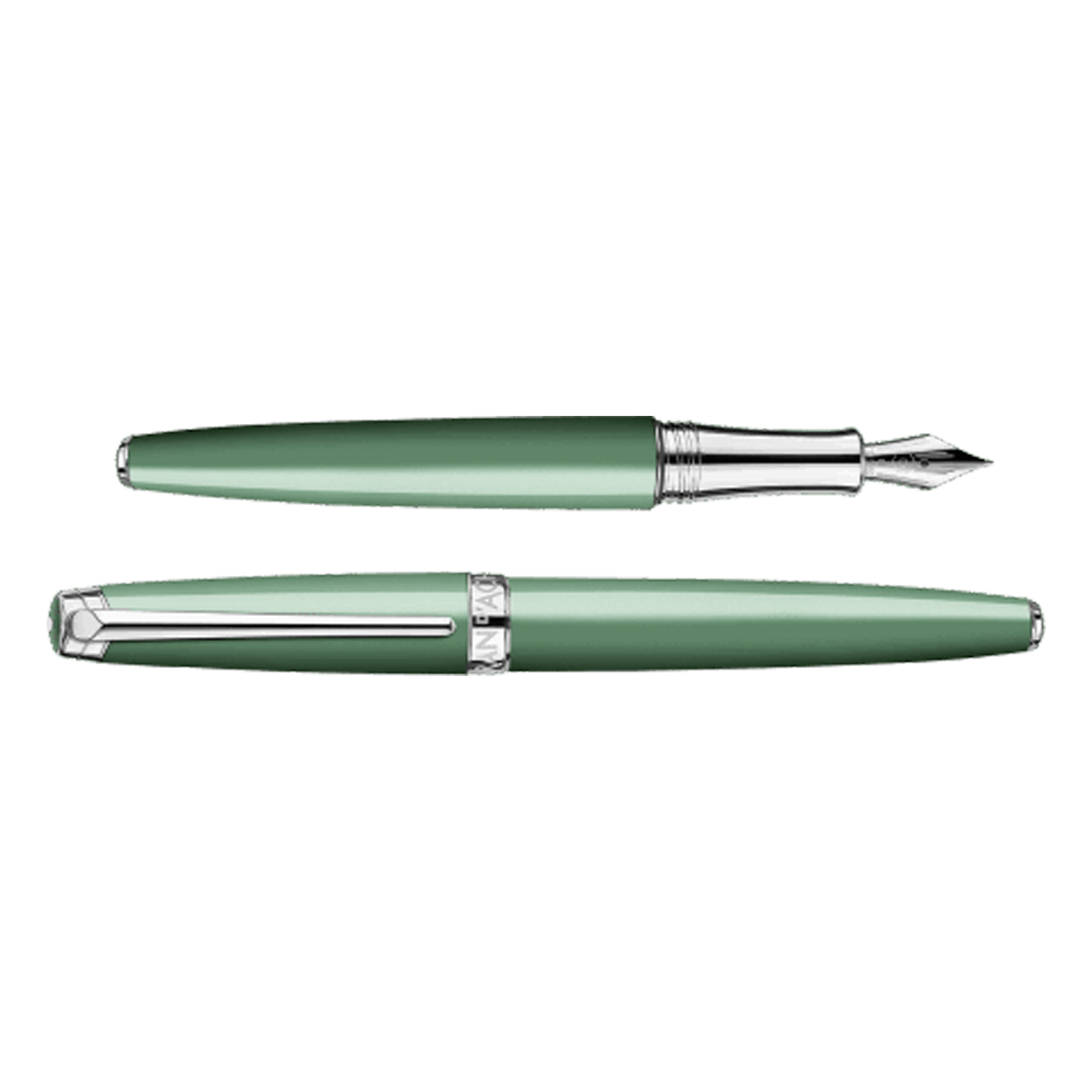 Caran d'Ache Leman Vert de Gris Fountain Pen - Pen Boutique Ltd