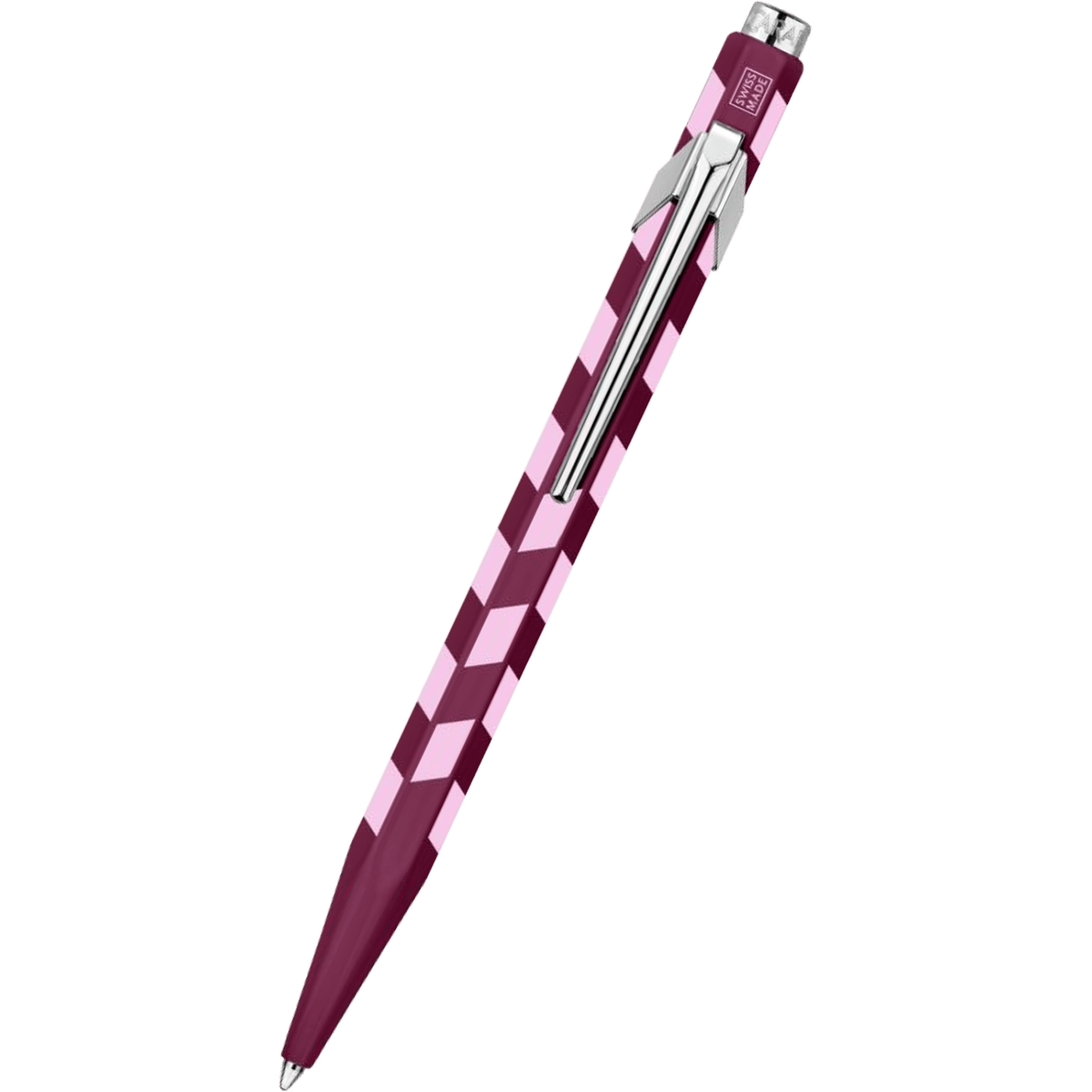 Caran d'Ache 849 Ballpoint Pen - Mosaic Garnet Red (Special Edition) - Pen Boutique Ltd