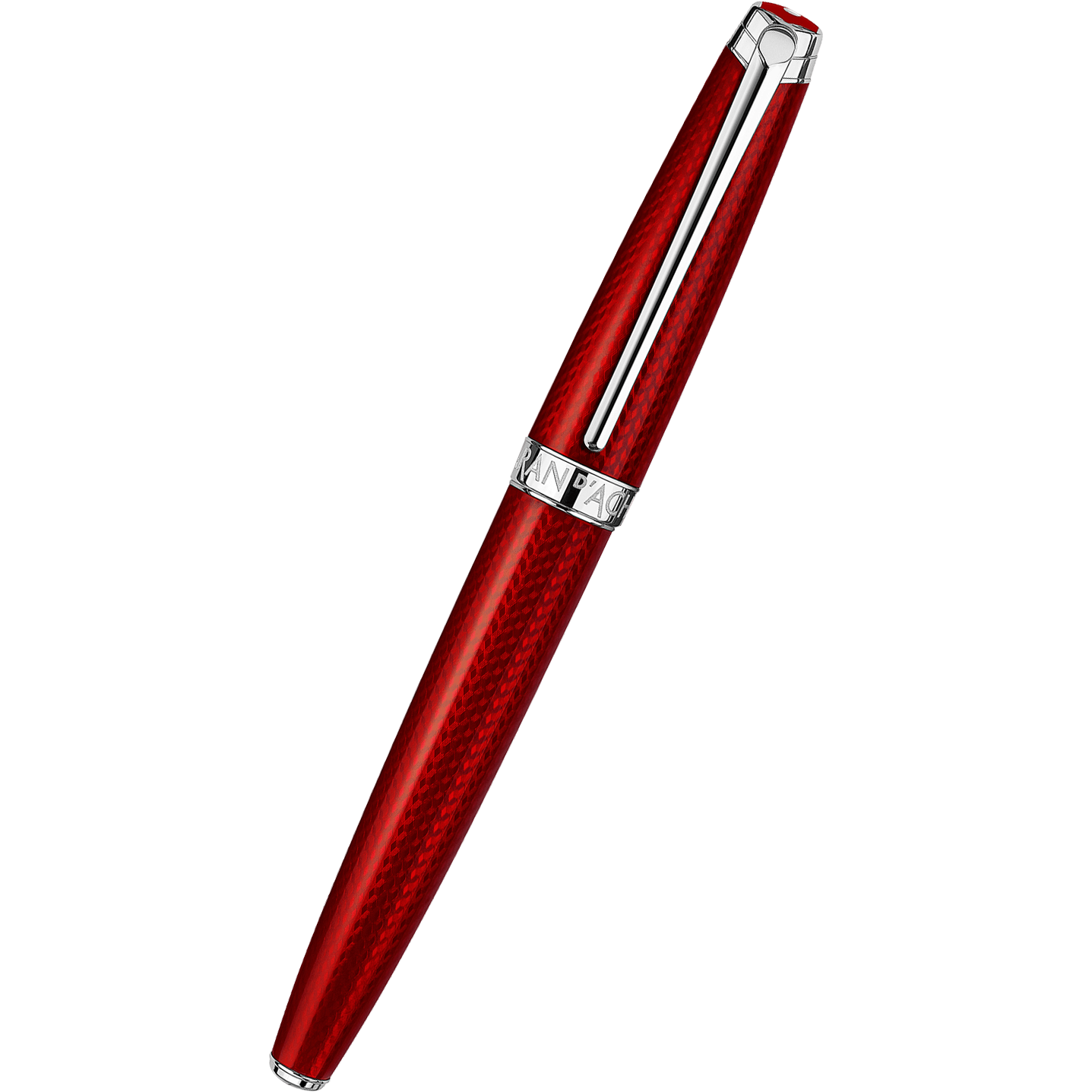 Caran d'Ache Leman Fountain Pen - Rouge Carmin