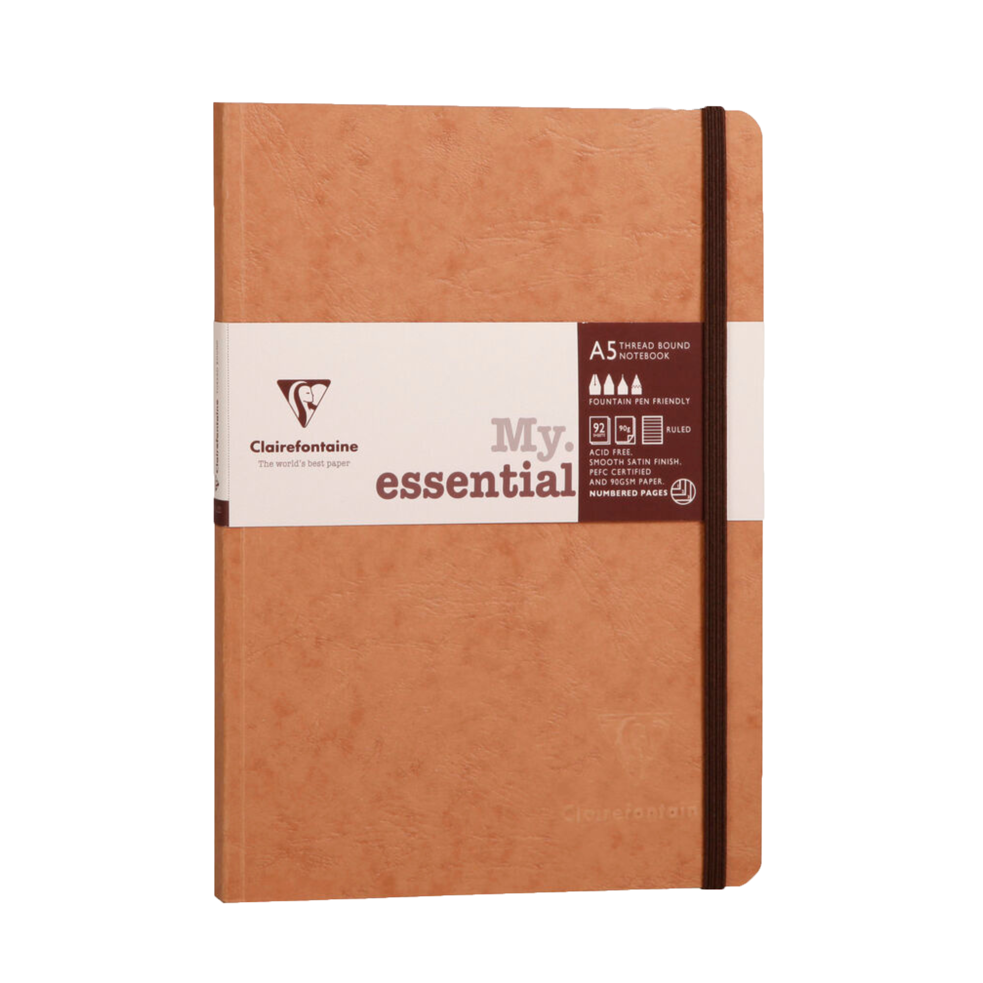 Clairefontaine My Essential Paginated Journal-Pen Boutique Ltd