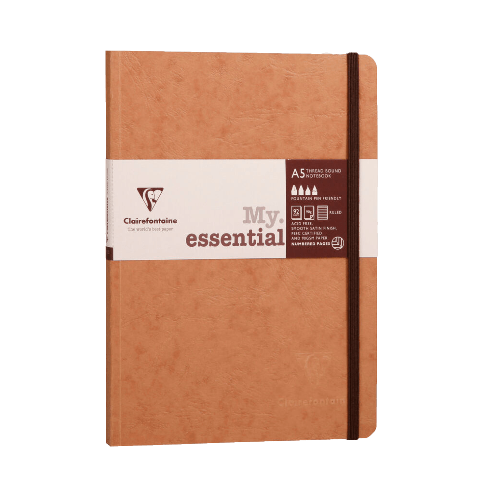 Clairefontaine My Essential Paginated Journal - Pen Boutique Ltd