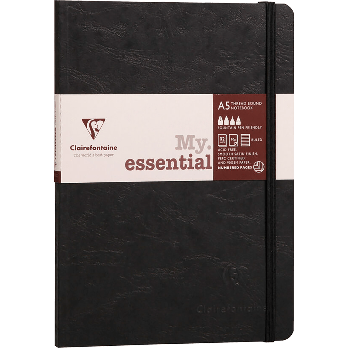 Clairefontaine My Essential Paginated Journal - Pen Boutique Ltd