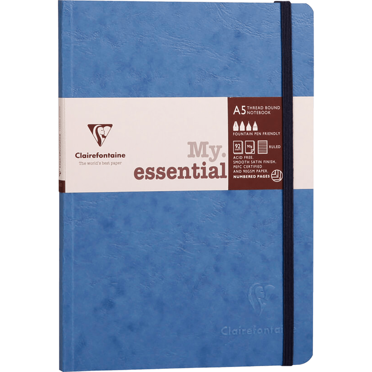 Clairefontaine My Essential Paginated Journal - Pen Boutique Ltd