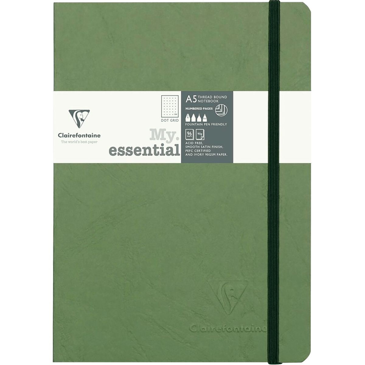 Clairefontaine My Essential Paginated Journal - Pen Boutique Ltd