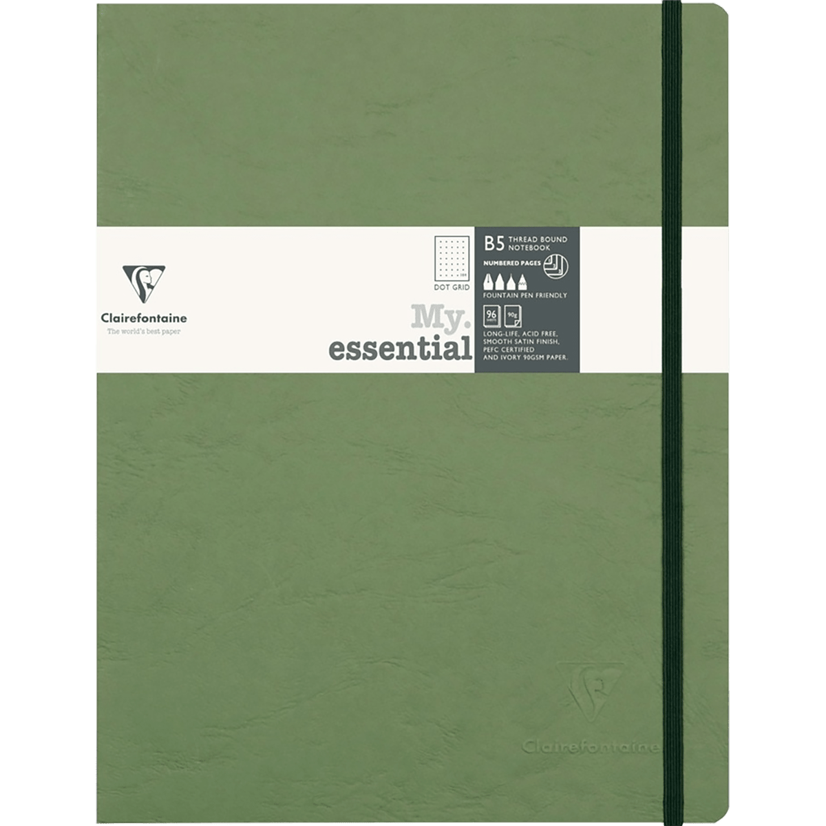 Clairefontaine My Essential Paginated Journal - Pen Boutique Ltd