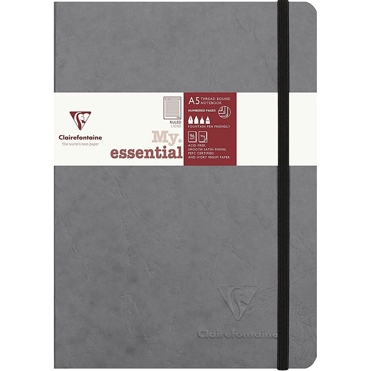 Clairefontaine My Essential Paginated Journal - Pen Boutique Ltd