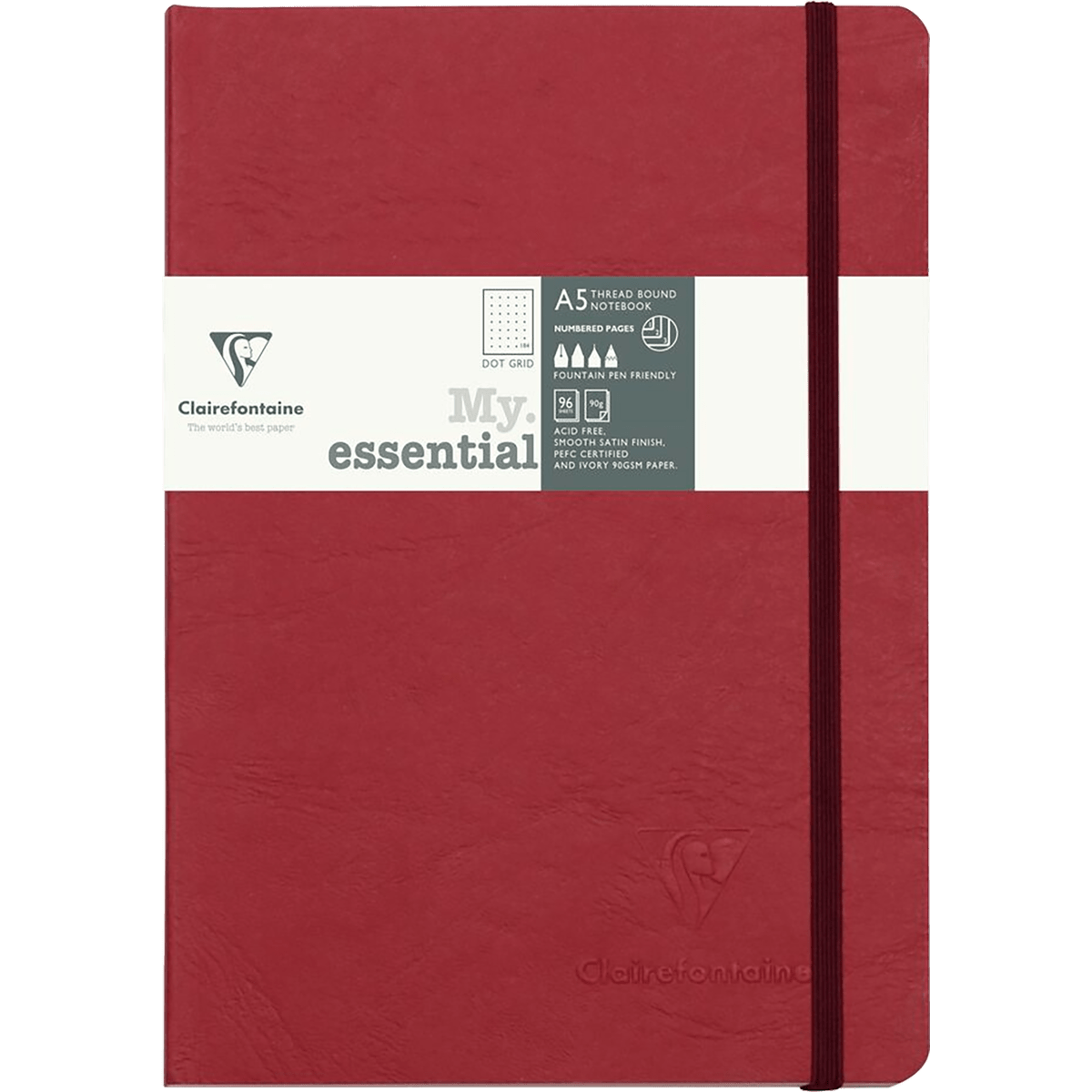 Clairefontaine My Essential Paginated Journal - Pen Boutique Ltd