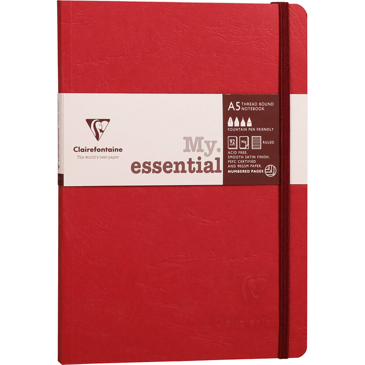 Clairefontaine My Essential Paginated Journal - Pen Boutique Ltd