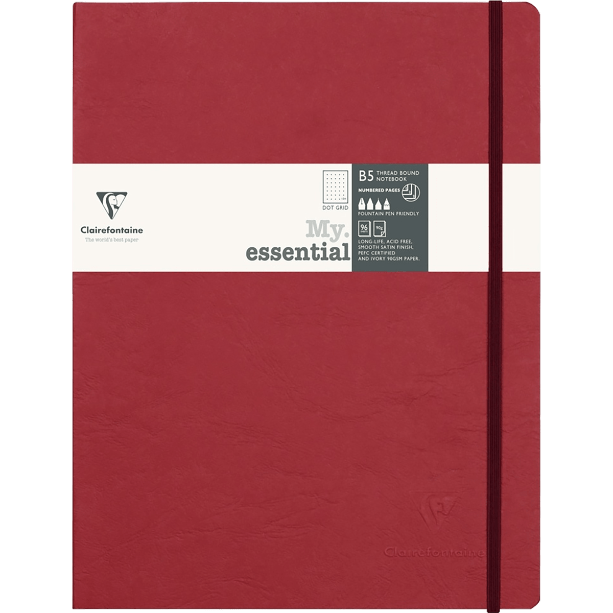 Clairefontaine My Essential Paginated Journal - Pen Boutique Ltd