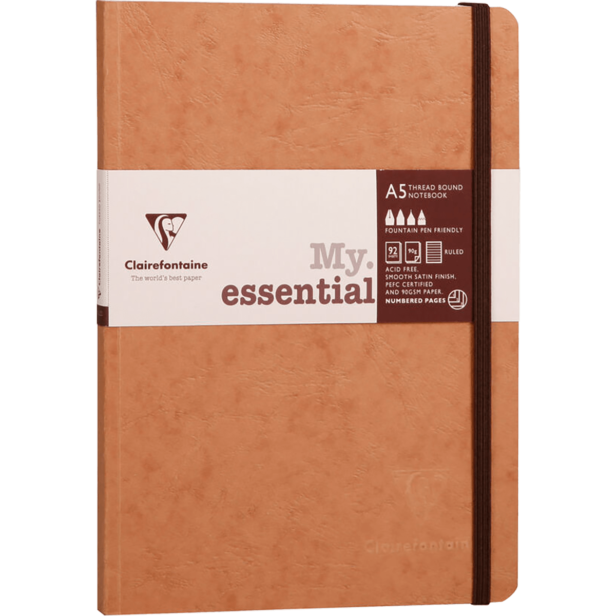 Clairefontaine My Essential Paginated Journal - Pen Boutique Ltd