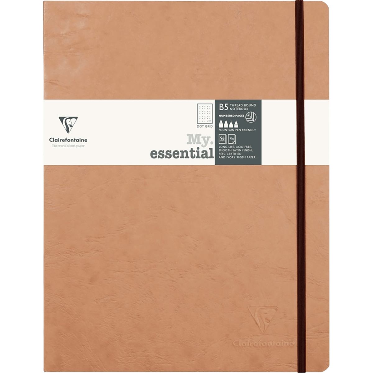 Clairefontaine My Essential Paginated Journal - Pen Boutique Ltd