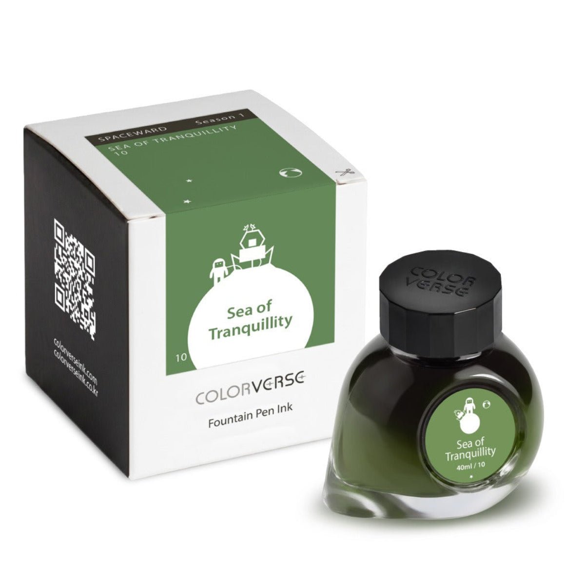 Colorverse Season 1 : Spaceward Ink Bottle No. 10 - Sea of Tranquillity 40ml - Pen Boutique Ltd