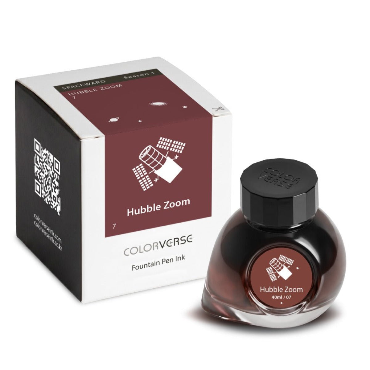 Colorverse Season 1 : Spaceward Ink Bottle No. 7 - Hubble Zoom 40ml - Pen Boutique Ltd