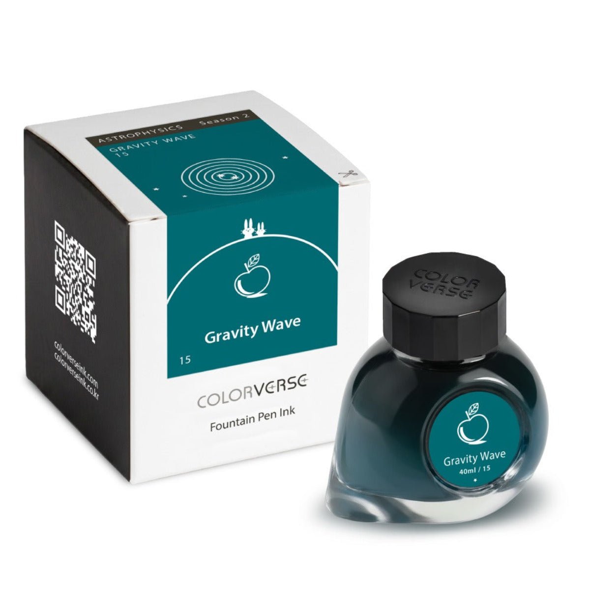 Colorverse Season 2 : Astrophysics Ink Bottle No. 15 - Gravity Wave 40ml - Pen Boutique Ltd