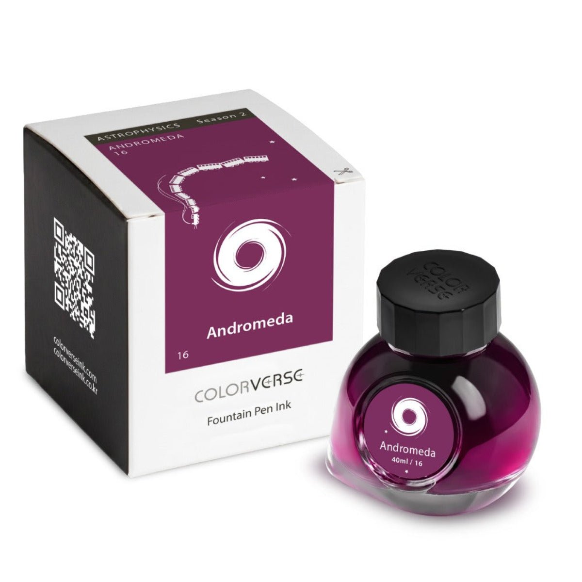 Colorverse Season 2 : Astrophysics Ink Bottle No. 16 - Andromeda 40ml - Pen Boutique Ltd