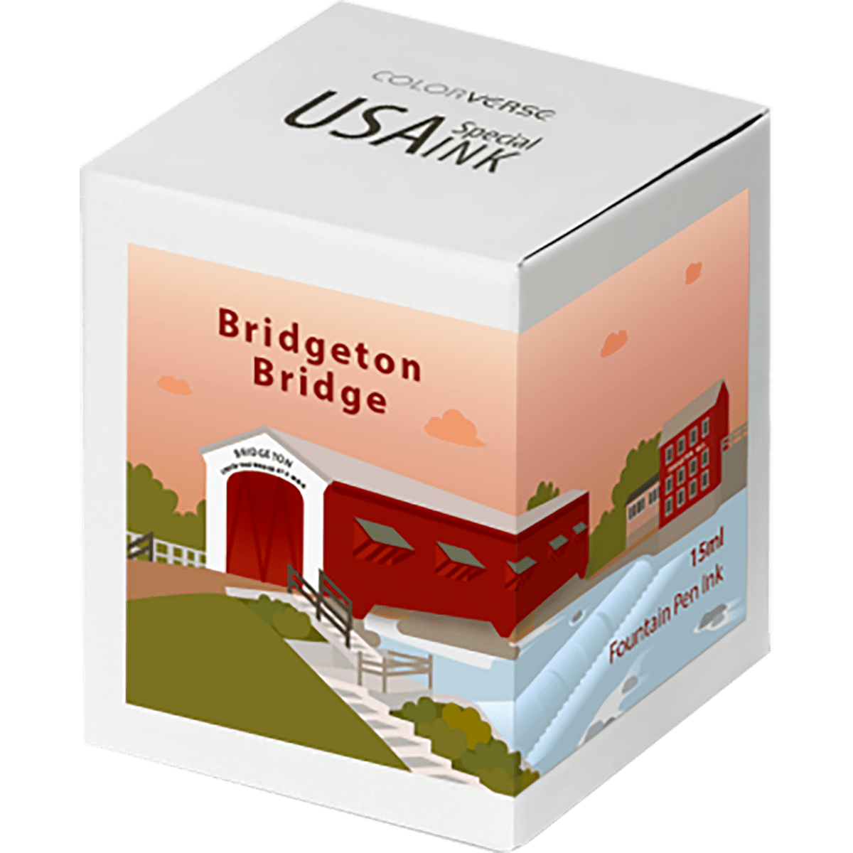 Colorverse USA Special Ink Bottle - Bridgeton Bridge - 15 ml - Pen Boutique Ltd