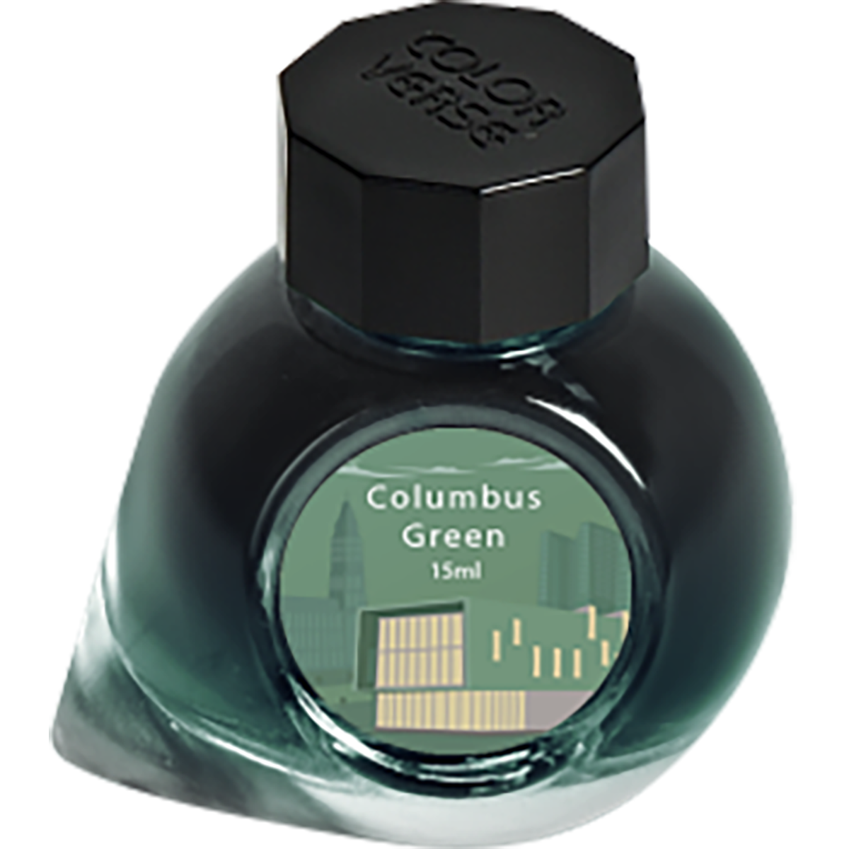 Colorverse USA Special Ink Bottle - Columbus Green - 15 ml-Pen Boutique Ltd