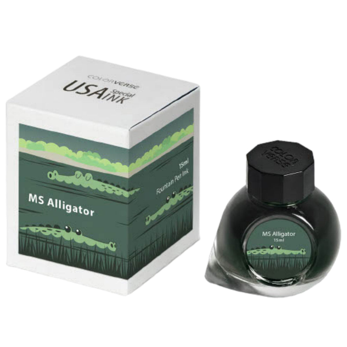Colorverse USA Special Ink Bottle - Mississippi (MS Alligator) - 15 ml - Pen Boutique Ltd
