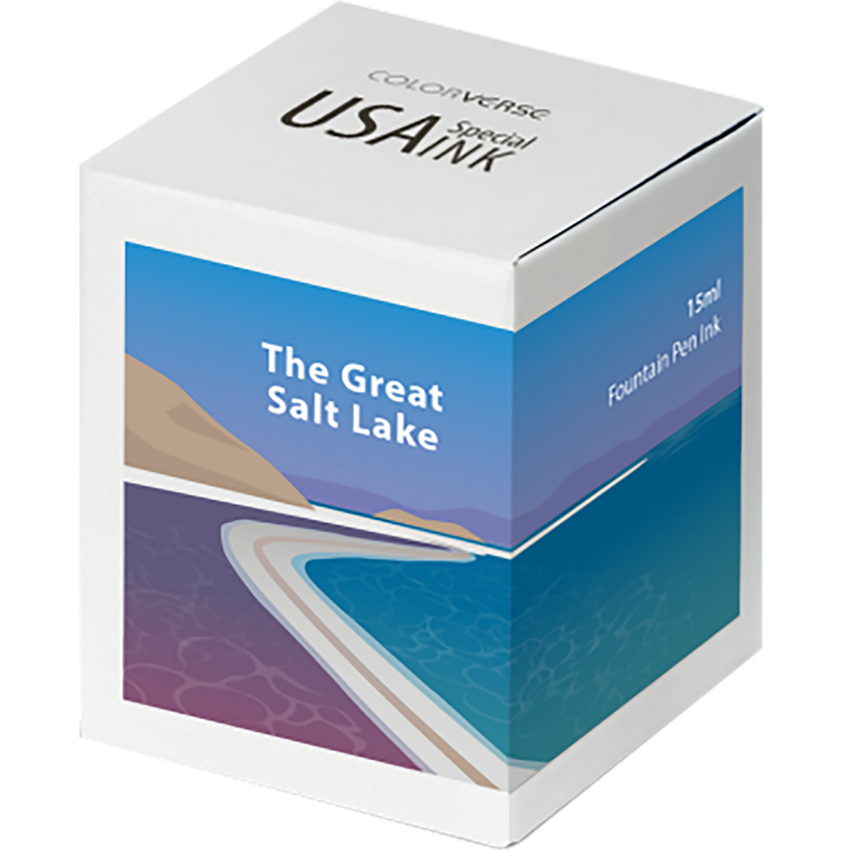 Colorverse USA Special Ink Bottle - The Great Salt Lake - 15 ml-Pen Boutique Ltd