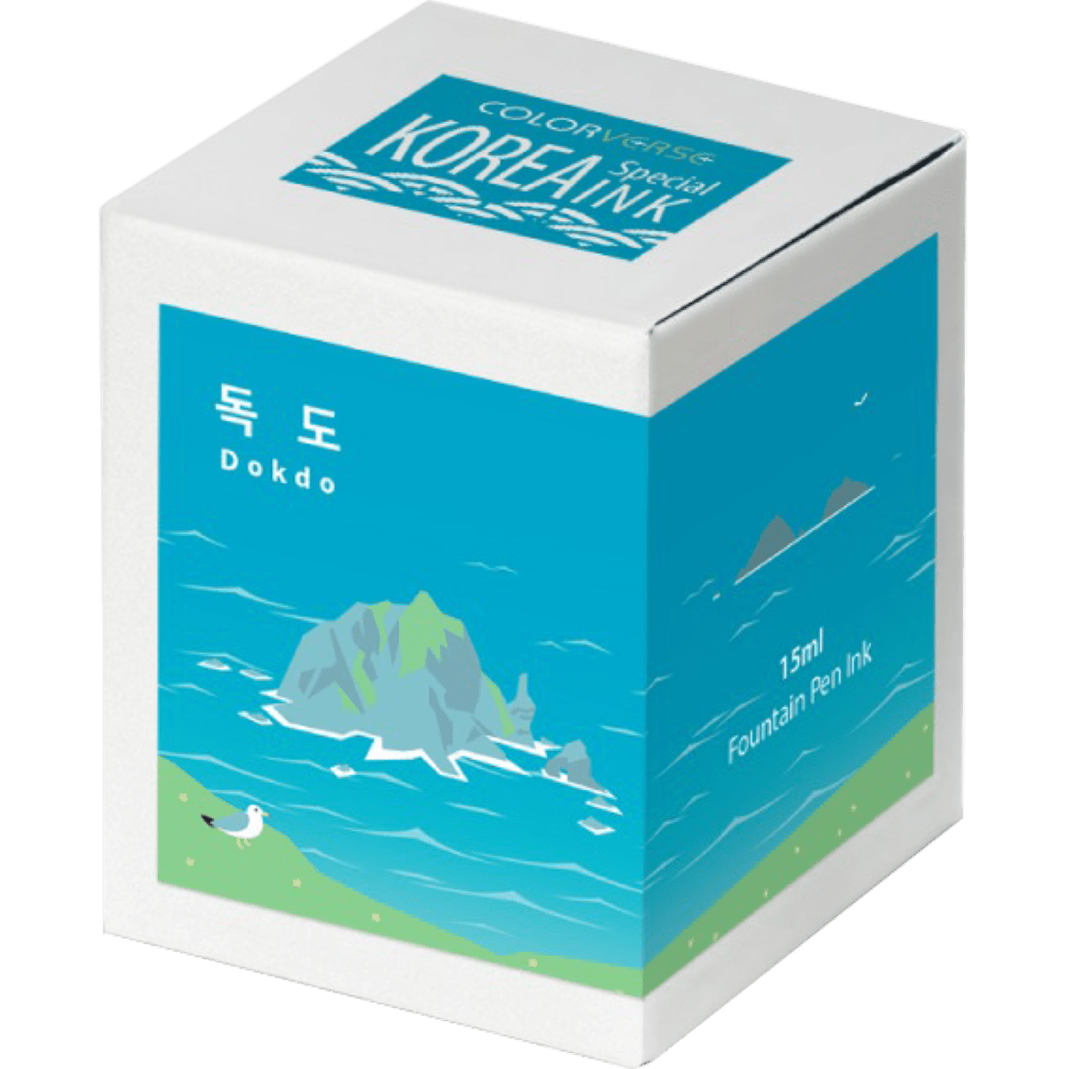 Colorverse Korea Special Ink Bottle - Dokdo (No. 044) - 15 ml - Pen Boutique Ltd