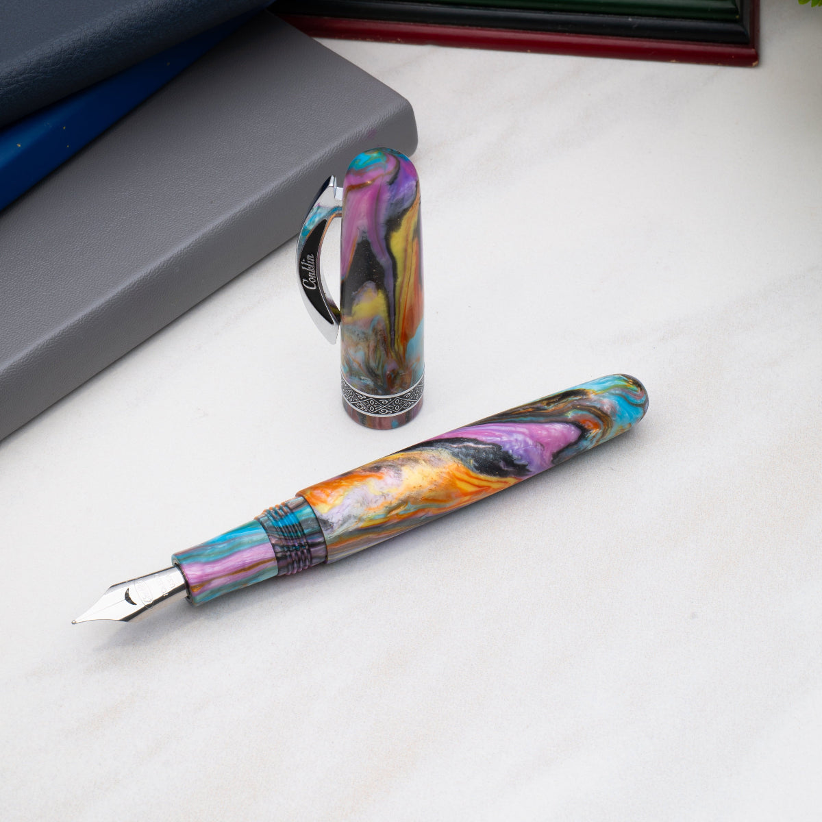 Conklin 1898 Collection Fountain Pen - Primary Manipulation 4.5 (Limited Edition)-Pen Boutique Ltd