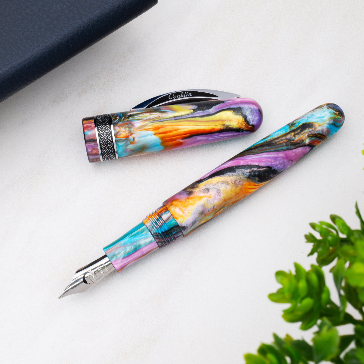 Conklin 1898 Collection Fountain Pen - Primary Manipulation 4.5 (Limited Edition)-Pen Boutique Ltd