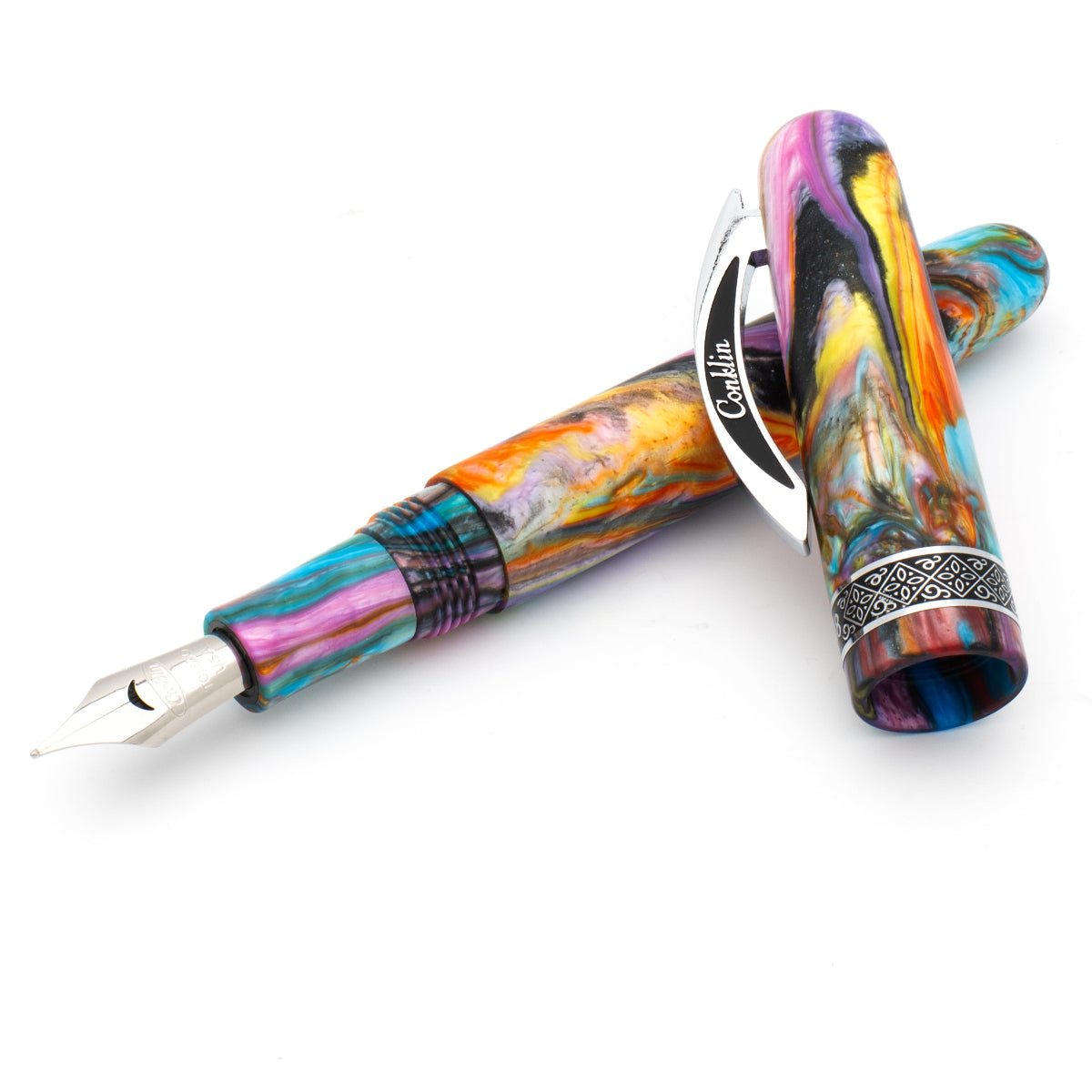 Conklin 1898 Collection Fountain Pen - Primary Manipulation 4.5 (Limited Edition)-Pen Boutique Ltd