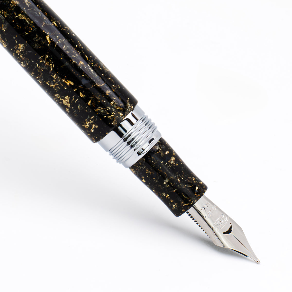 Conklin 1898 Collection Fountain Pen - Solaris Black - Chrome Trim (Limited Edition)-Pen Boutique Ltd