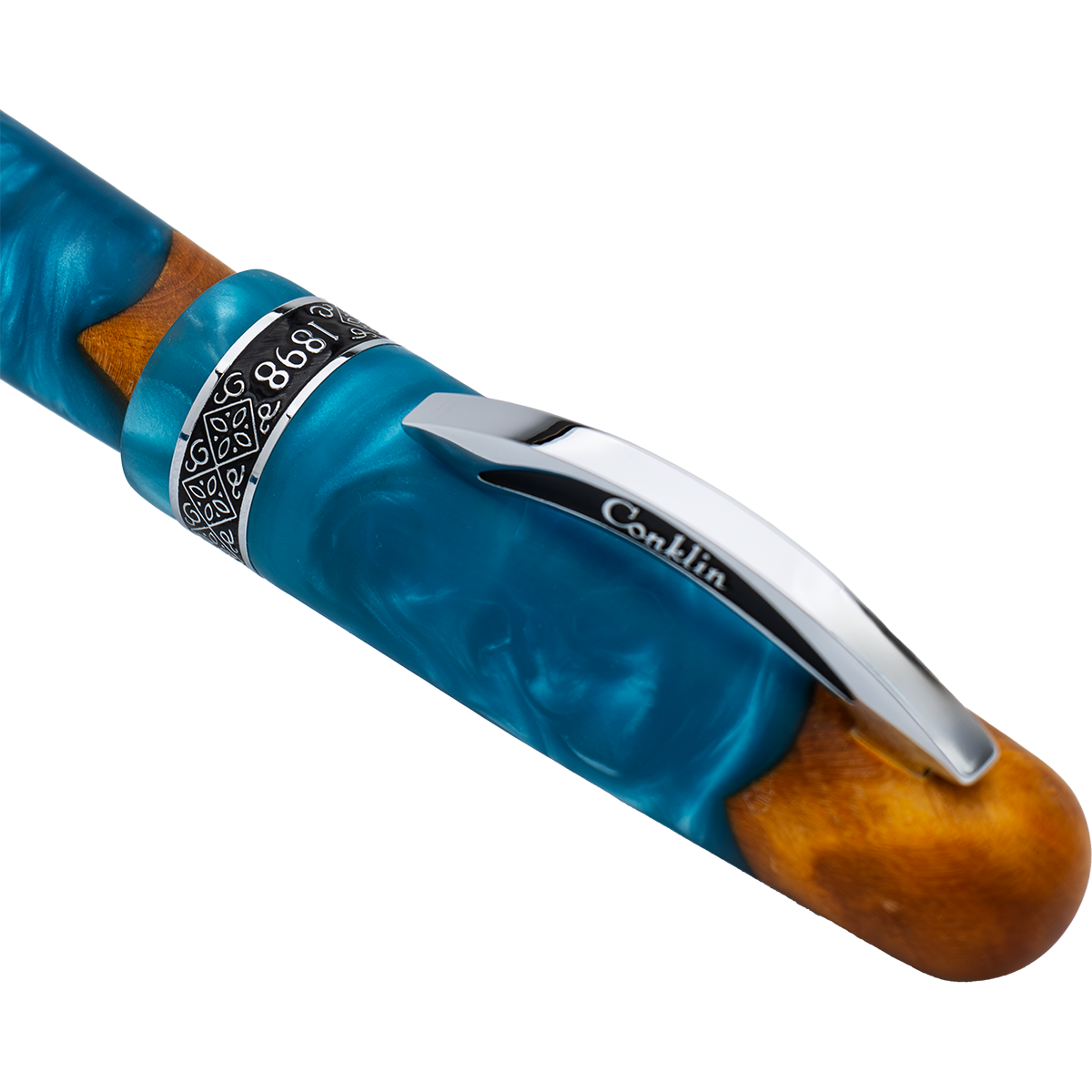 Conklin 1898 Collection Fountain Pen - Spectra Blue Fusion-Pen Boutique Ltd