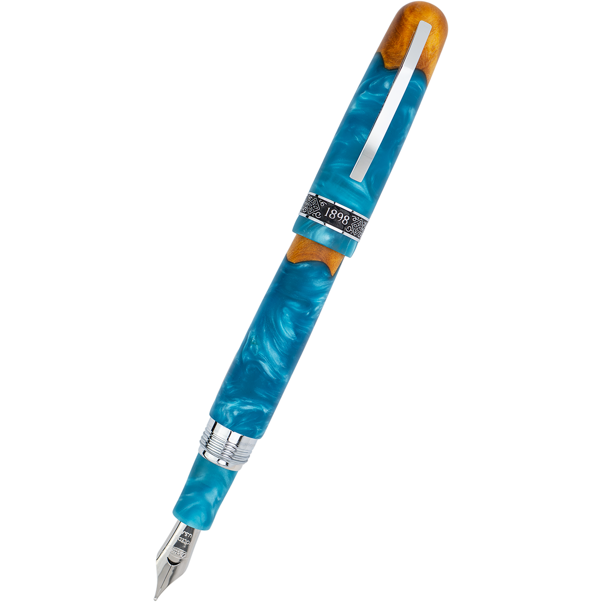 Conklin 1898 Collection Fountain Pen - Spectra Blue Fusion-Pen Boutique Ltd