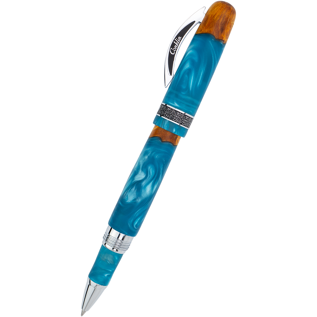 Conklin 1898 Collection Rollerball Pen - Spectra Blue Fusion-Pen Boutique Ltd