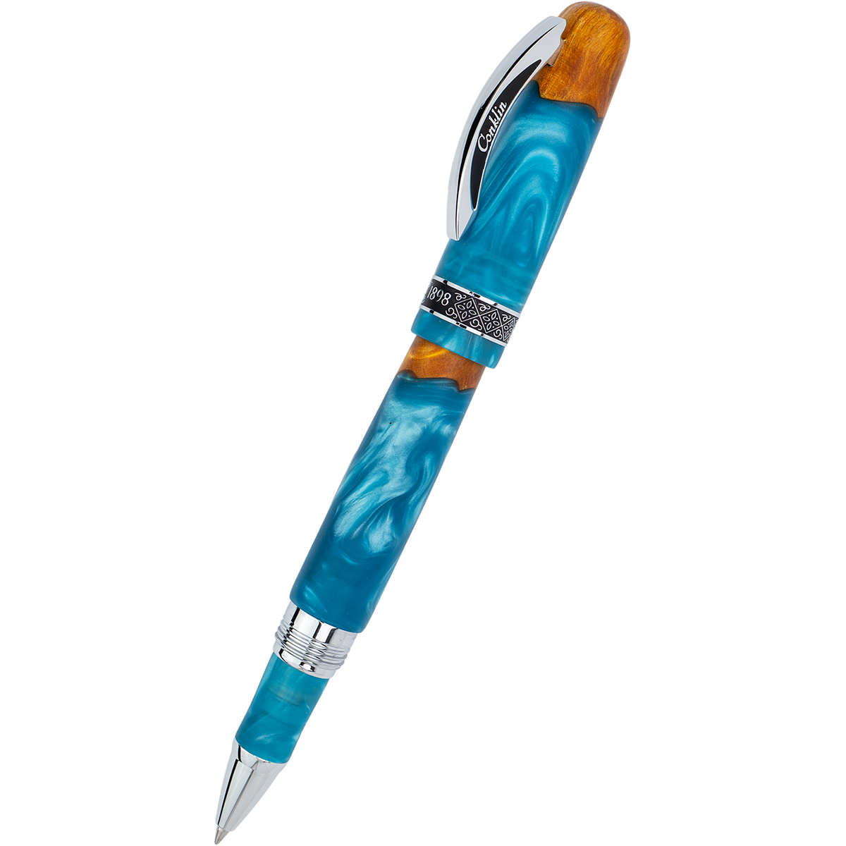 Conklin 1898 Collection Rollerball Pen - Spectra Blue Fusion-Pen Boutique Ltd