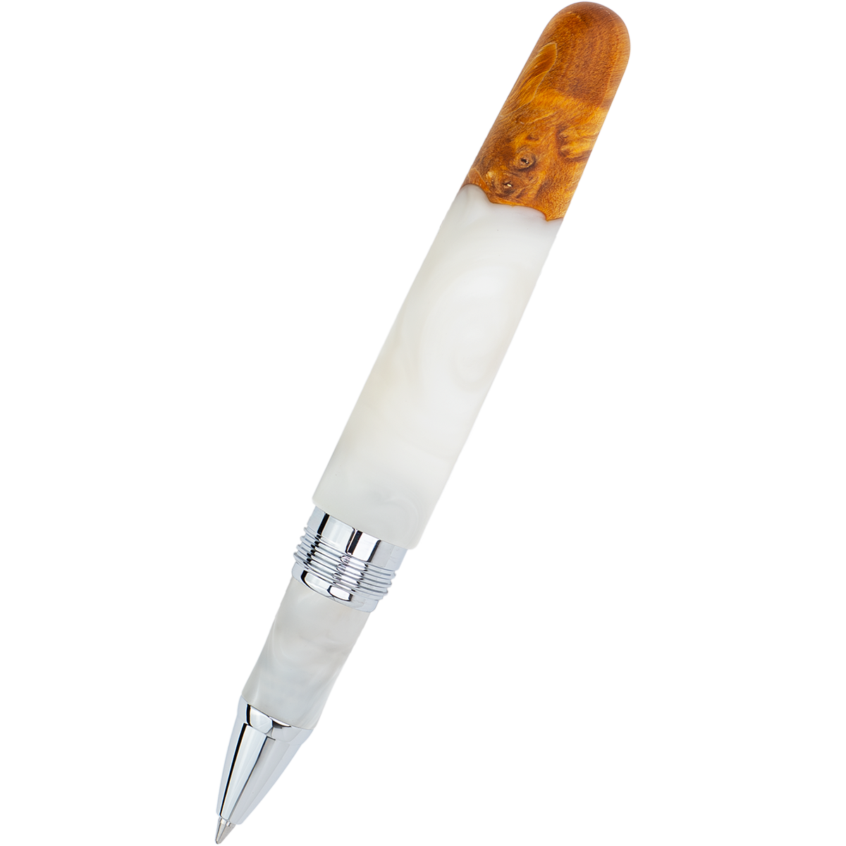 Conklin 1898 Collection Rollerball Pen - Spectra White Fusion-Pen Boutique Ltd