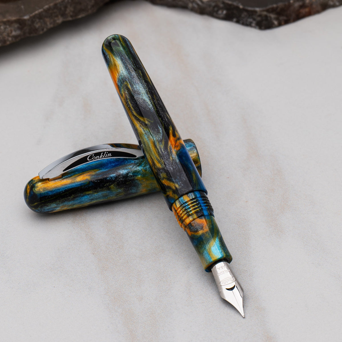 Conklin 1898 Fountain Pen - Ken's Mix - Steel Nib (Limited Edition)-Pen Boutique Ltd
