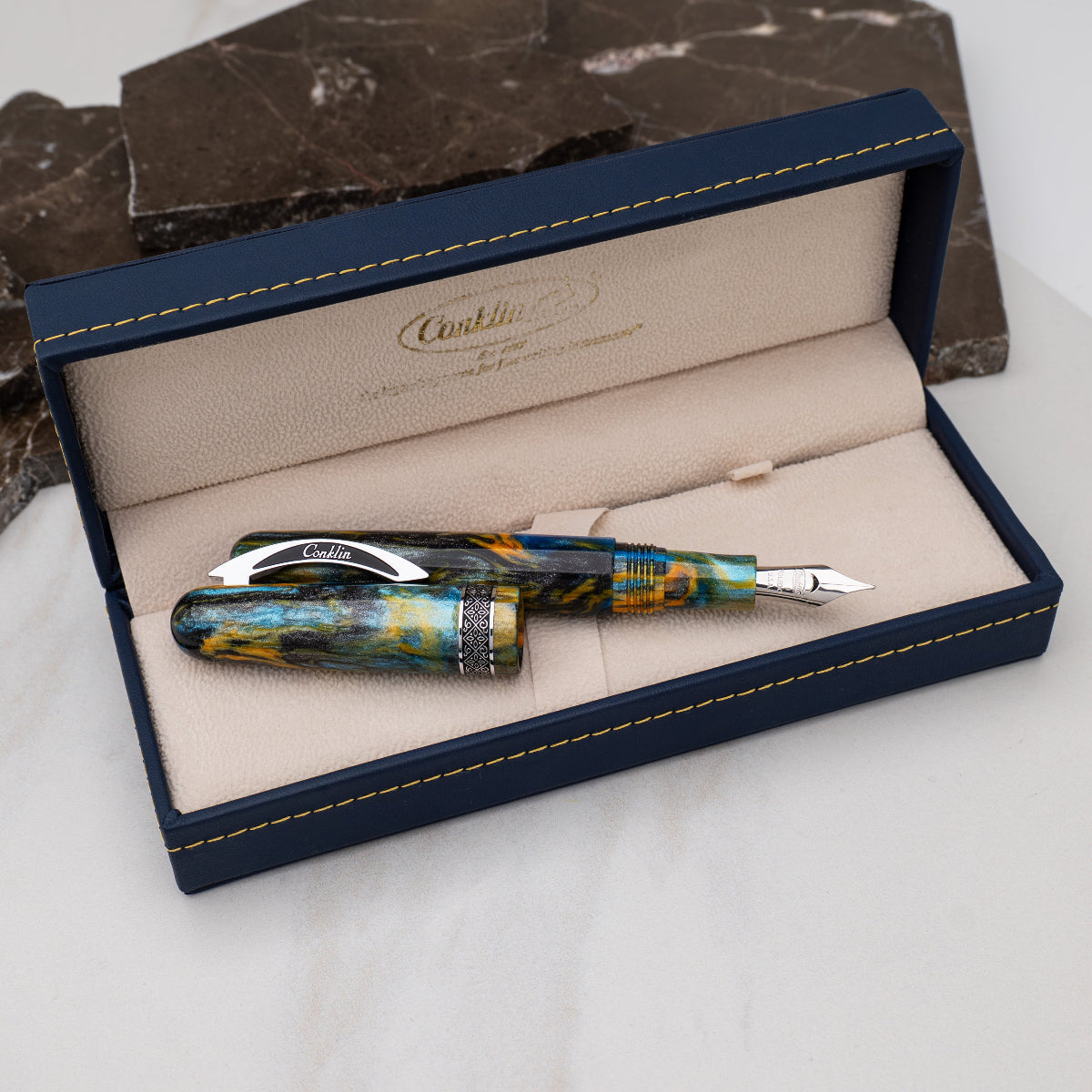 Conklin 1898 Fountain Pen - Ken's Mix - Steel Nib (Limited Edition)-Pen Boutique Ltd