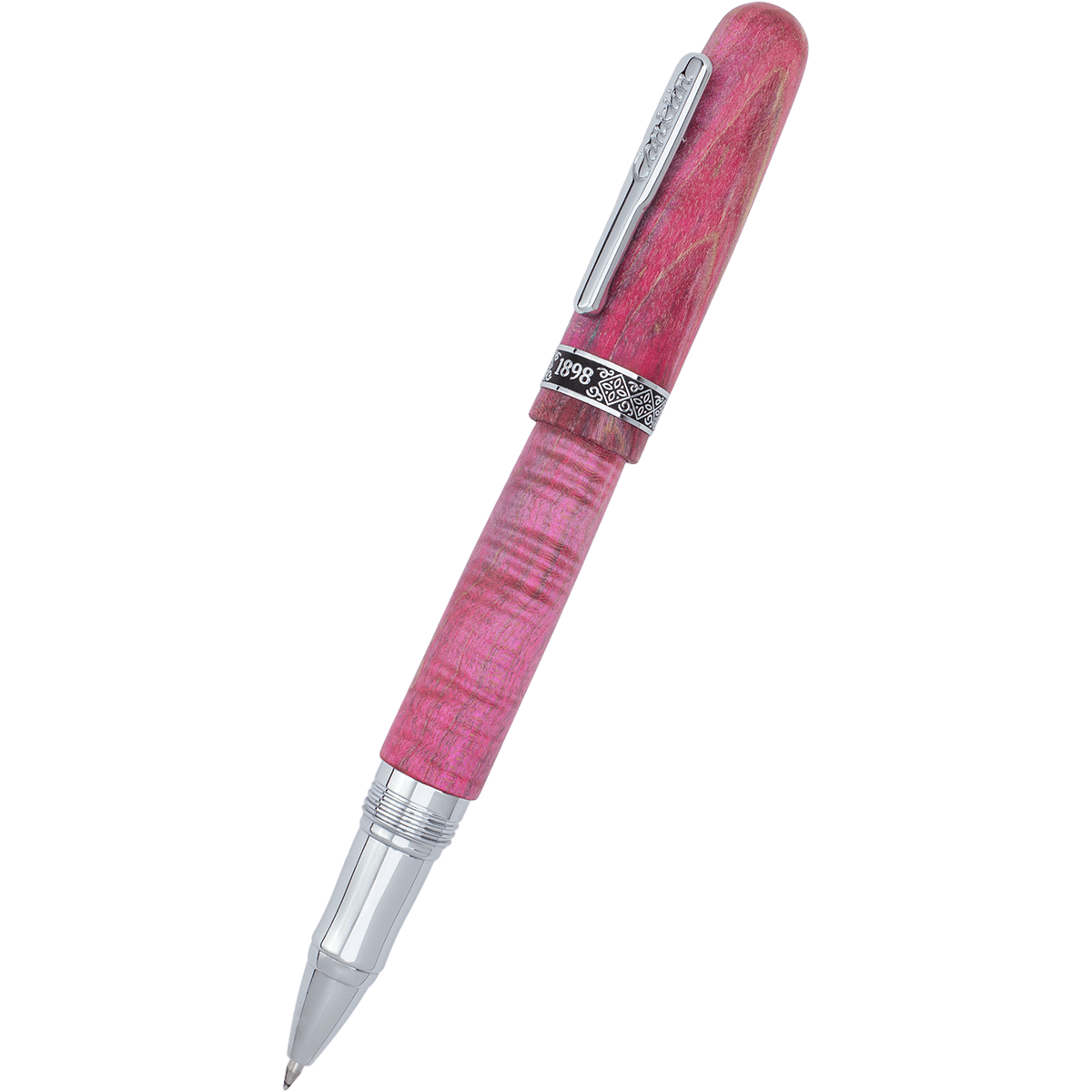 Conklin 1898 Rollerball Pen - Stabilized Wood Matte Purple (Limited Edition) - Pen Boutique Ltd
