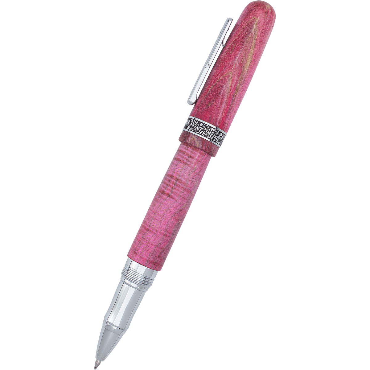 Conklin 1898 Rollerball Pen - Stabilized Wood Matte Purple (Limited Edition) - Pen Boutique Ltd