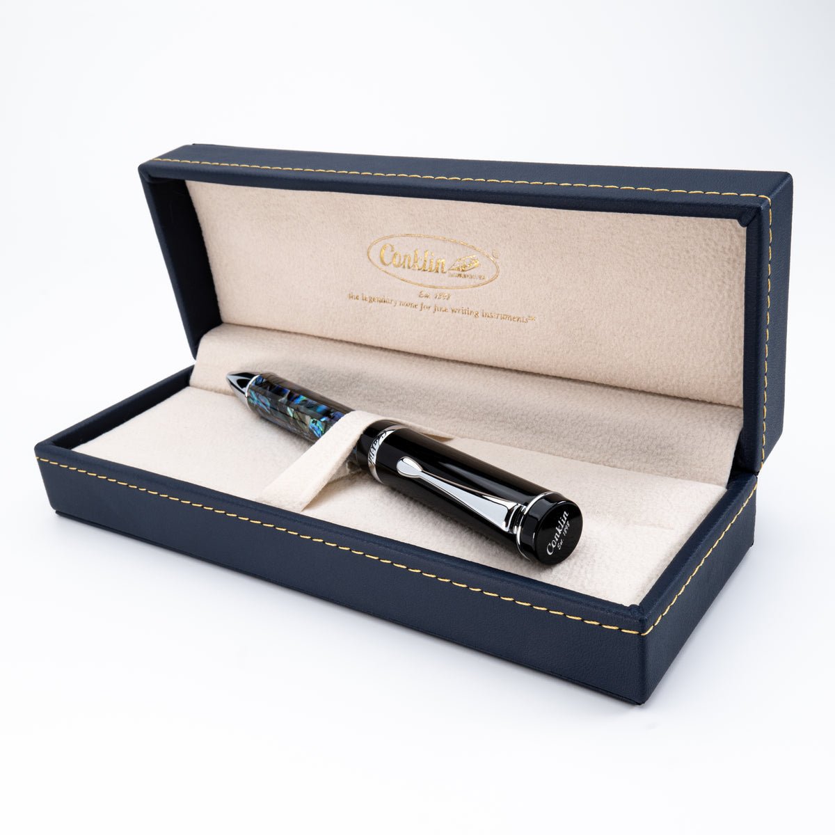 Conklin Duragraph Ballpoint Pen - Abalone Nights - Pen Boutique Ltd
