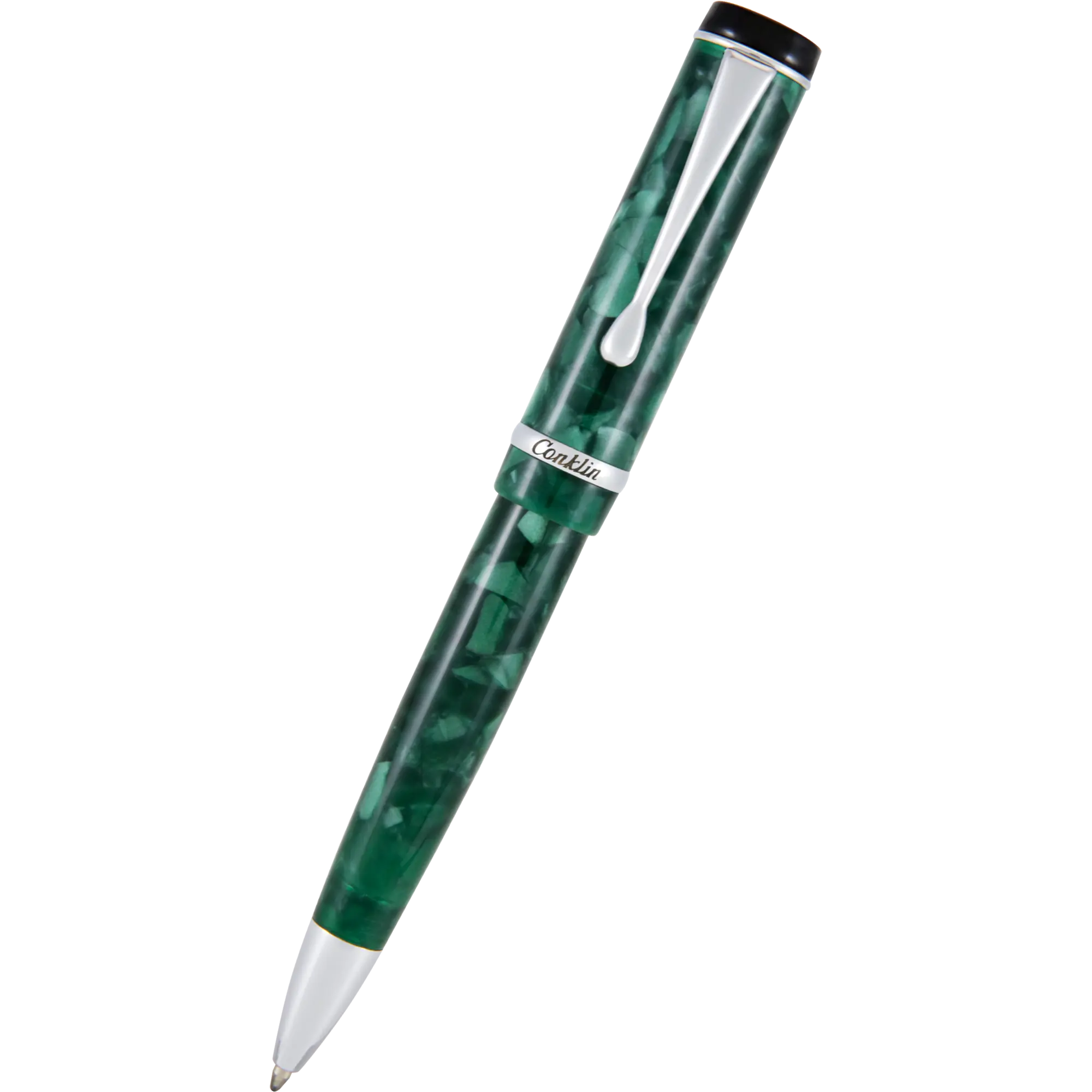 Conklin Duragraph Ballpoint Pen - Forest Green-Pen Boutique Ltd