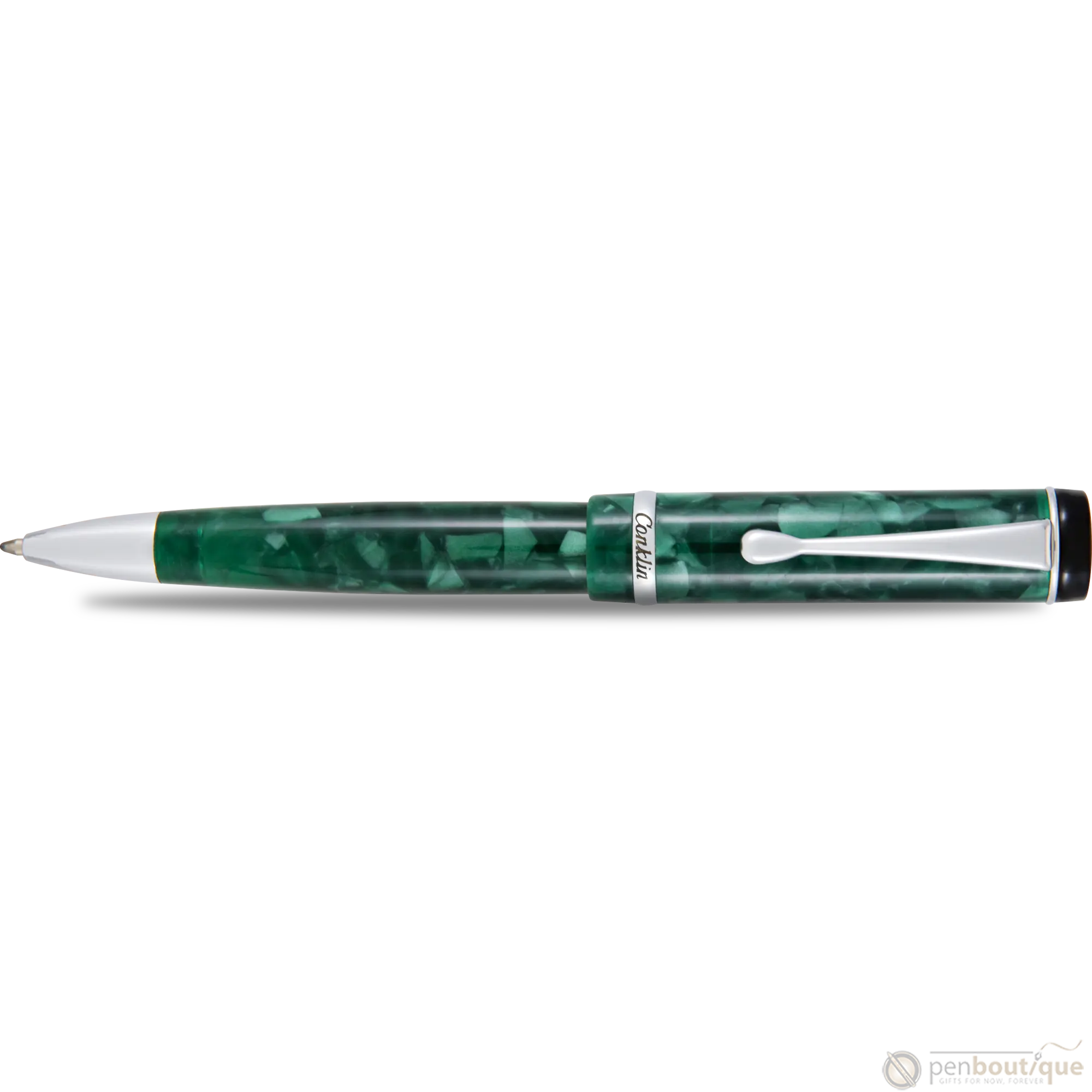 Conklin Duragraph Ballpoint Pen - Forest Green-Pen Boutique Ltd