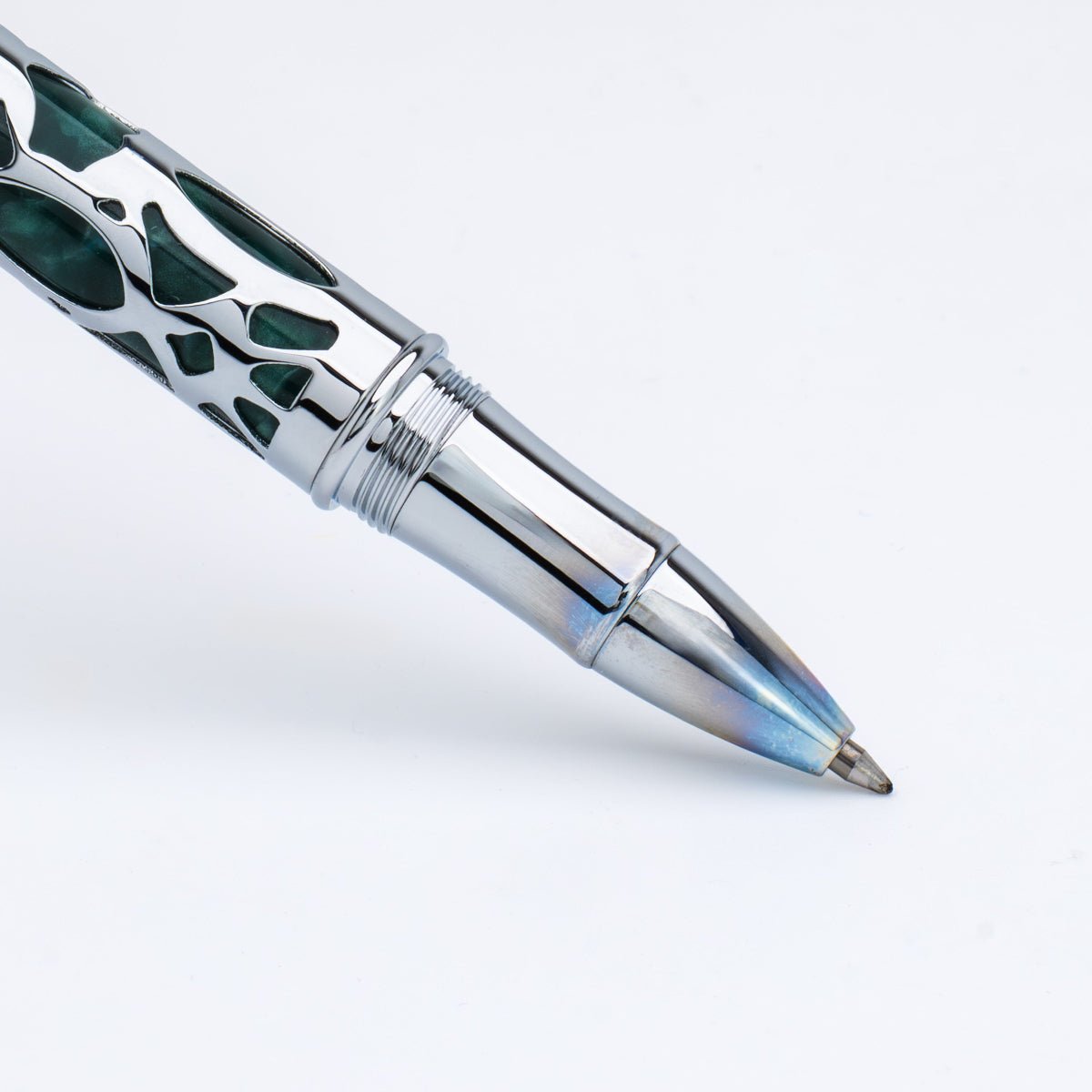 Conklin Endura Rollerball Pen - Deco Crest Green - Pen Boutique Ltd
